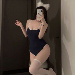 코스박스 섹시 부르마 스쿨미즈 모노키니 코스프레