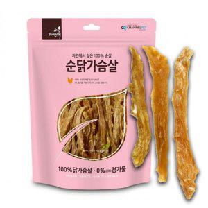 강아지 그대로 순살 닭가슴살 육포 200g 1P 영양 간식