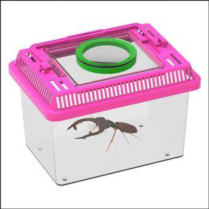 관찰 1개 곤충 색상랜덤 돋보기 만들기 통 과학상자