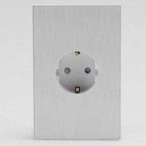 빌트인 벽 매입콘센트 화이트 1구 매립 주방콘센트 매