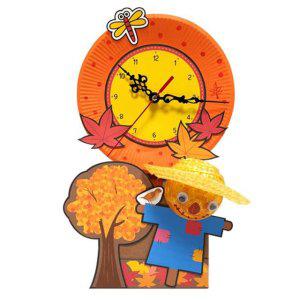 만들기 시계 정리함 허수아비 어린이용 유아미술 미술