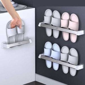 슬리퍼걸이 1 실내 주방 욕실용품 발코니 벽걸이 신발
