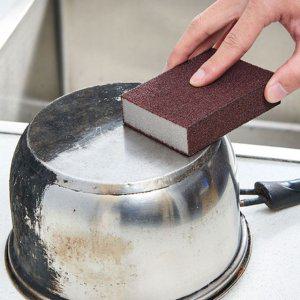 기름때 불판 사포 수세미 탄냄비 업소용 10개 가정용