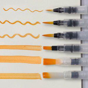 붓 브러쉬 워터 수채화 미술 붓펜 세트 일러스트 물