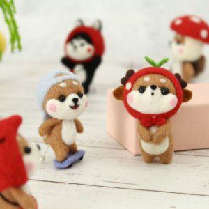 공예 세트 바늘 키트 펠트 니들펠트 DIY 양모펠트 펠