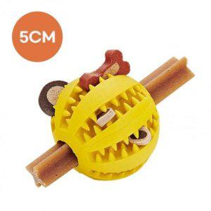 강아지 5cm 강난감 스낵볼 랜덤 치카볼 장난감공 강아