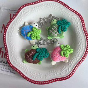 거북이 차키 키링 열쇠고리 동물 바다 클로버 소품샵