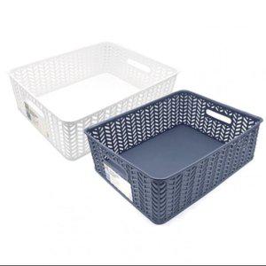 3584 5호 헤링본바스켓 오픈형 수납 옷 정리 대 바스