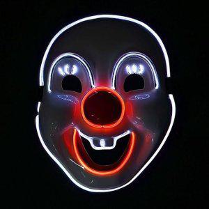 광대 가면 LED 마스크