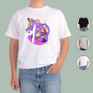 아토카토 태권도 갓 노리개 문화 전통 학 그림 다양한색상 전사이즈