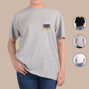 반팔티셔츠 경복궁 한국 서울 궁 여행 그림 다양한색상 전사이즈