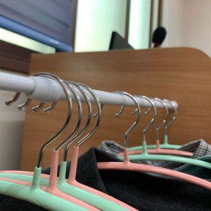 틈새 40 미니압축봉 옷걸이봉 70cm 무타공