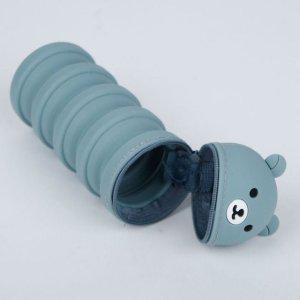 스탠딩 실리콘 필통 곰돌이