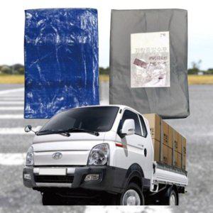 차량용 방수포 트럭덮개 천막 진회색 더블캡 소형