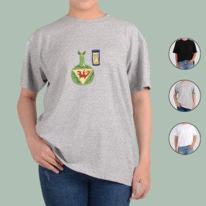 반팔티셔츠 특이한 모래시계 고대 문명 그림 다양한색상 전사이즈