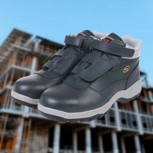 K211 5인치 벨크로 현장안전화 안감 에어메쉬 통풍