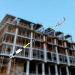 코일스트랩 대구경 알미늄 싱글 안전줄 지름 12mm