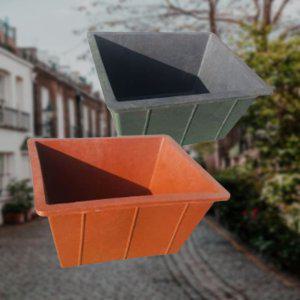 사각다라 대형 고무대야가 고무거리화분 고무통