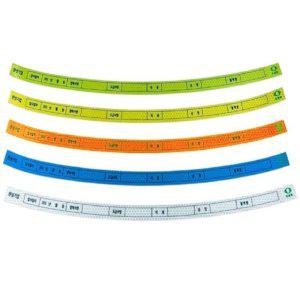 안전모식별띠 안전모스티커 고휘도 주문인쇄 10개입