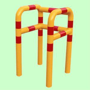 소화전 보호대 3방향 스틸 울타리 충돌 방지 틀