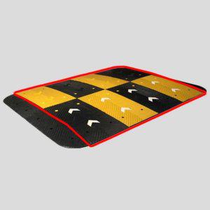 과속 방지 턱 고무 도로턱 경사면 폭 2000mm