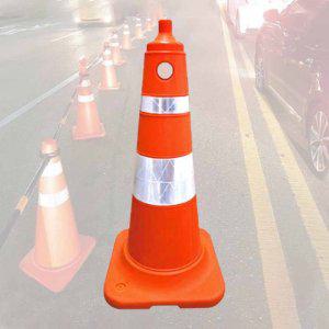 슈퍼콘 경고등 상단 설치가능 도로안전 꼬깔콘 주황콘