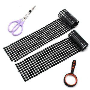 찍찍이 원형 스티커