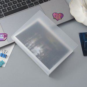 속지티켓북 사진앨범 포토카드 포카바인더 엽서바인더