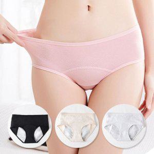 첫 생리 위생 월경 선물 흡수 여성 방수 입는 팬티
