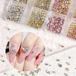 네일아트재료 젤네일파츠 웨딩네일 크리스탈 네일재료