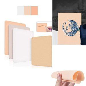 메이크업 타투 눈썹 실리콘 초보자 10매 연습고무판