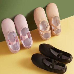 신발 부드러운 연습 발레화 성인 무용 발레슈즈 가죽