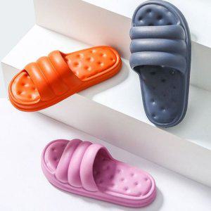 슬리퍼 쿠션 젤리 말랑 폭신한 남녀공용 키높이 거실