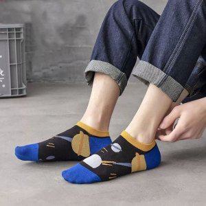 단목 캐릭터 발목양말 삭스 5세트 남성 귀여운