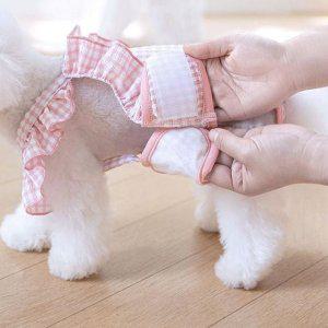 강아지 애견용품 암컷 생리팬티 위생속옷 기저귀