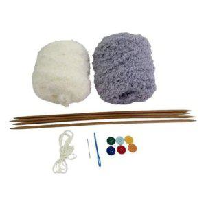 모자 키트 만들기 패키지 뽀글이 뜨개질 코바늘