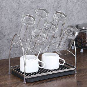 접시 키밍 스텐 건조트레이 주방 선반 건조랙 컵걸이