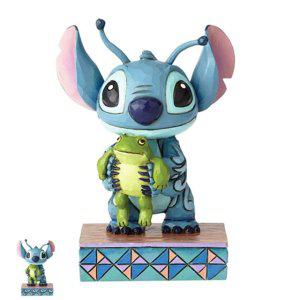 동물피규어 아트토이 캐릭터 주술회전 슬램덩크 디즈니 개구리 안고있는 스티치 피규어 10cm