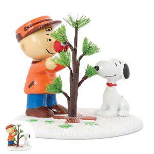 동물피규어 아트토이 캐릭터 주술회전 슬램덩크 스누피 나무 심는 찰리 피규어 7cm