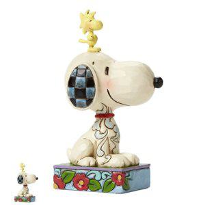 동물피규어 아트토이 캐릭터 주술회전 슬램덩크 스누피 머리 위 우드스톡 피규어 13cm