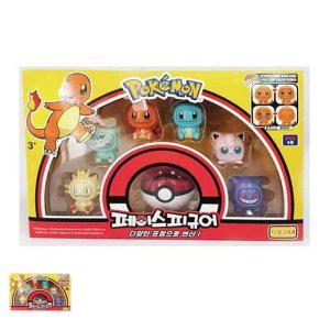동물피규어 아트토이 주술회전 슬램덩크 위어컴퍼니 포켓몬 페이스피규어 6P팩 B타입