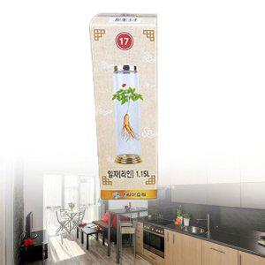 유리병 도매 밀폐용기 공병 예쁜 일자 유리병 1.15L