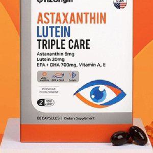 건강보조식품 아스타잔틴 루테인 트리플케어 (60캡슐) KS엔젯