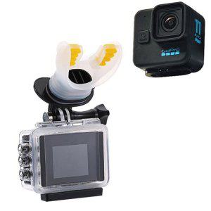 피스 액션캠 미니 마운트 다이빙 고프로11 입 거치대 마우스 호환