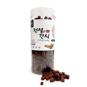 HNF 애견간식 전설의간식 국내산 통간식 소프트져키 황태 1kg