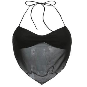 꽃 인쇄 v 넥 레이스 업 Midriff 자르기 탑 여름 여성 캐주얼 와일드 홈 의류 streetwears