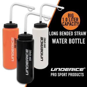 UICE 하키 물병 1000ML BPA 프리 스포츠 병 하키 장비 아이스 하키 풋볼 라크로스 병 스포츠 기어