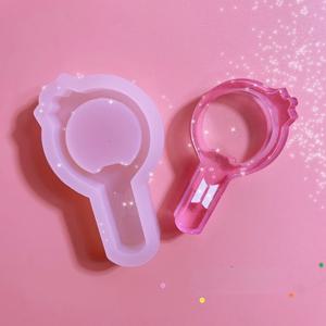 DIY 셰이커 또는 실리콘 몰드 에폭시 수지 셰이커 매력 마술 지팡이 DIY 쥬얼리 공예 도구 점토 금형