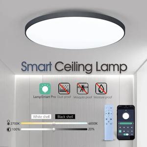 스마트 Led 천장 조명 36W 50W 디 밍이 가능한 현대 Led 천장 조명 침실 거실에 대 한 APP 원격 제어