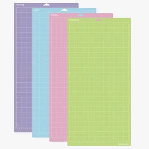 Cricut Maker Explorer 용 12inX24in PVC 커팅 매트 DIY 종이 다기능 내구성 수공예품 미술 조각 보드 바느질 패드